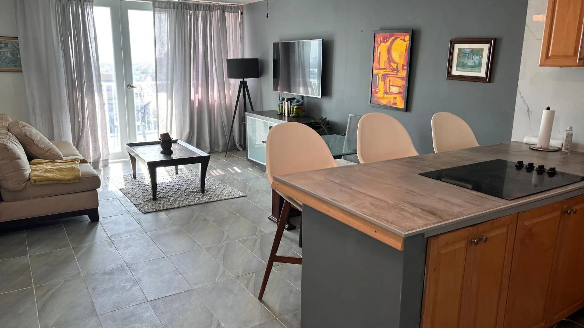 Apartment Modern Penthouse City And Beach View San Juan